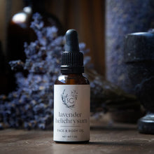 Load image into Gallery viewer, Lavender & Helichrysum Face and Body Oil